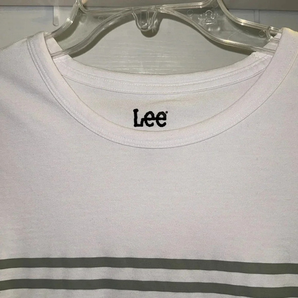 Lee Short Sleeve White Tee - Picture 3 of 7